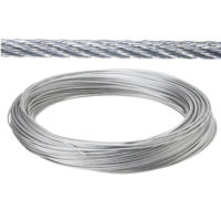 10 8 mm 500 metros alambre de alambre galvanizado de hierro St37-2 para manualidades Alambre de sujeción de 0,6 